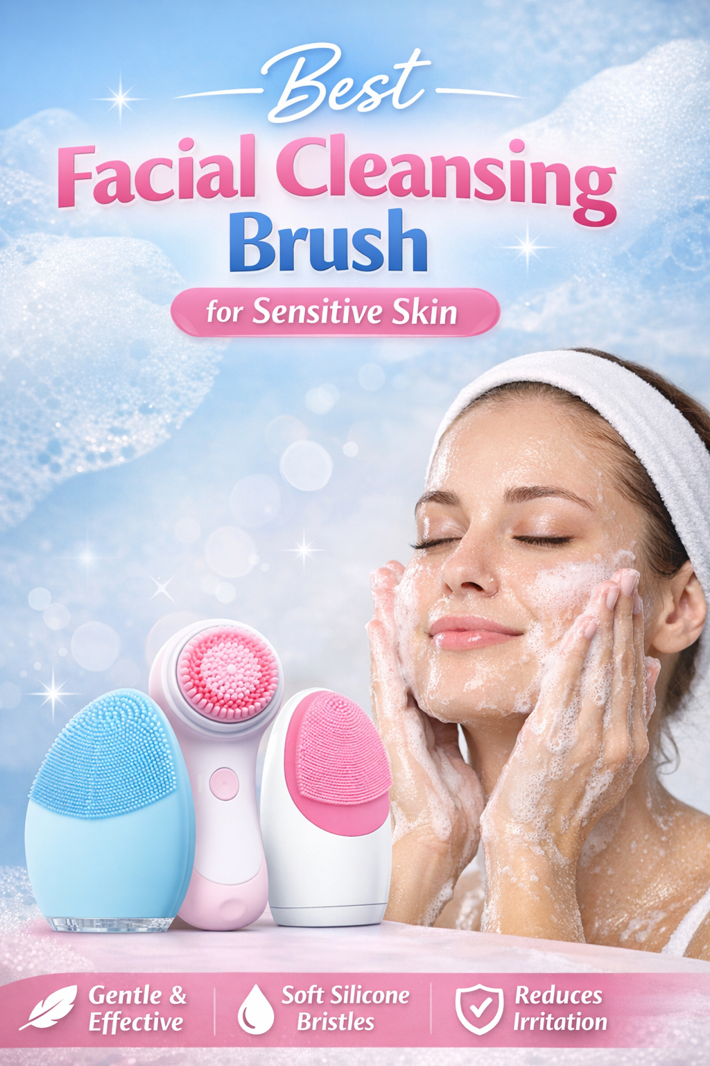 Best Facial Cleansing Brush for Sensitive Skin